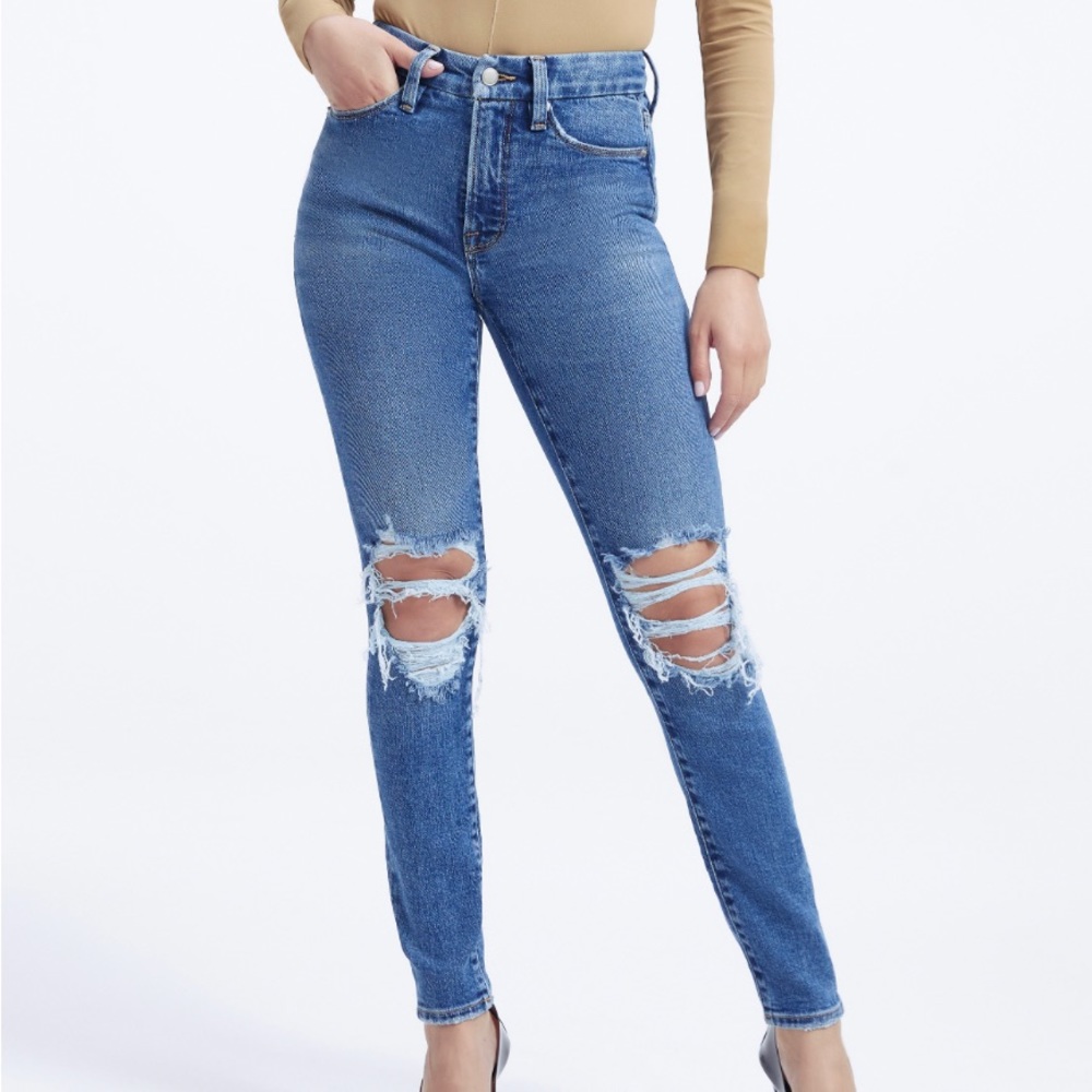 Good American Good Legs skinny  Jeans Size 25 0 NWT 29” inseam.